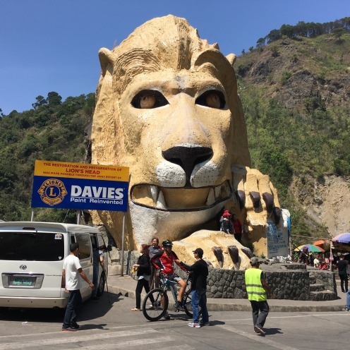 The Lion. Baguio's landmark.